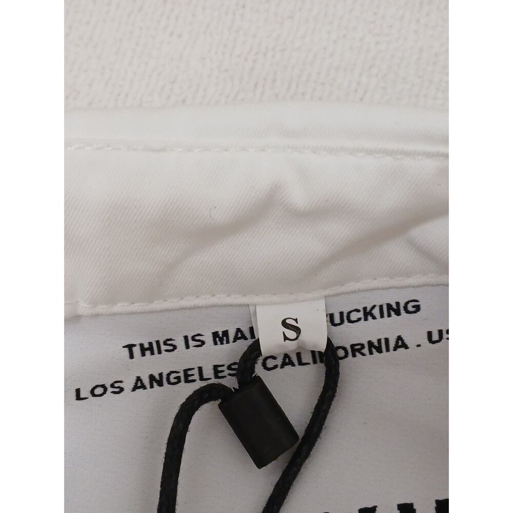 White Ruched Mini Dress - Picture 11 of 12